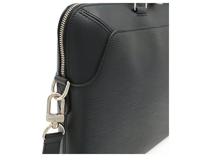 Valigetta Louis Vuitton Epi Oliver Nero - vista 9