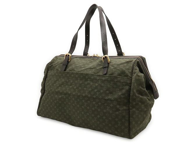 Borsa Boston 2way Monogram Mini Louis Vuitton Verde - vista 2