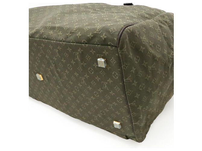 Borsa Boston 2way Monogram Mini Louis Vuitton Verde - vista 3