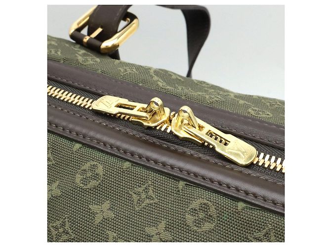 Borsa Boston 2way Monogram Mini Louis Vuitton Verde - vista 4