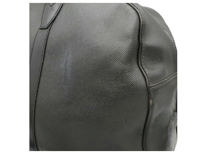 Borsa Boston Louis Vuitton Taiga Nero - vista 7