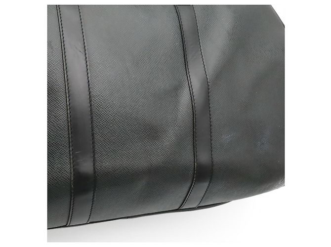 Borsa Boston Louis Vuitton Taiga Nero - vista 9