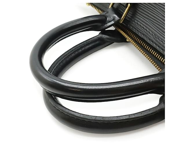 Speedy Borsa Louis Vuitton Epi Nero - vista 4
