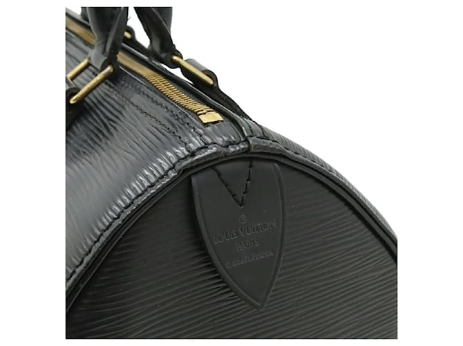 Speedy Borsa Louis Vuitton Epi Nero - vista 9