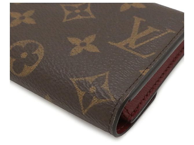 Cartera Compacta Louis Vuitton Monogram Castaño - vista 3