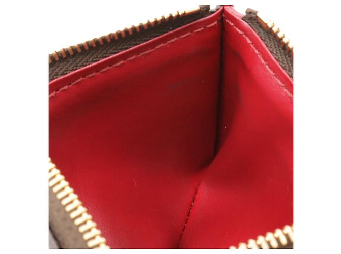 Cartera Compacta Louis Vuitton Monogram Castaño - vista 8