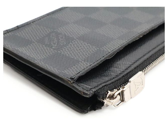 Tarjetero Louis Vuitton Damier Graphite Negro - vista 8