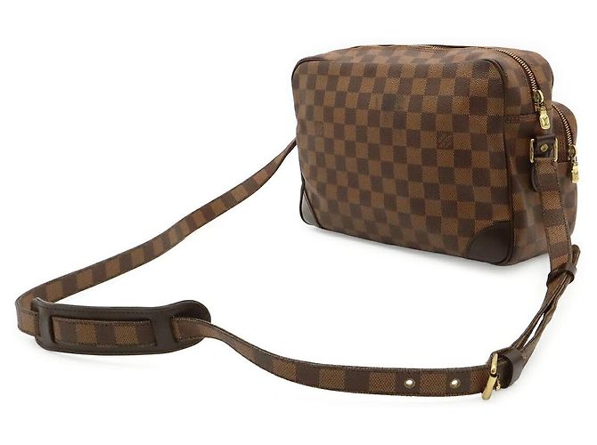 Borsa a tracolla Louis Vuitton Nile Damier Marrone - vista 2