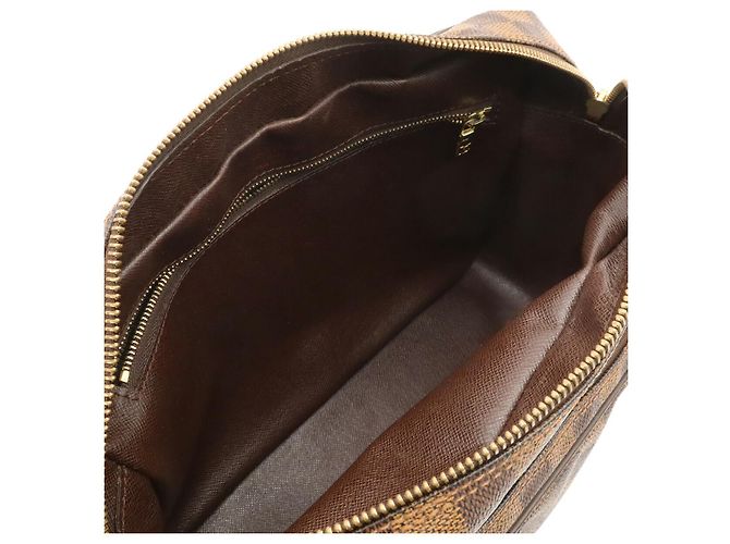 Borsa a tracolla Louis Vuitton Nile Damier Marrone - vista 7