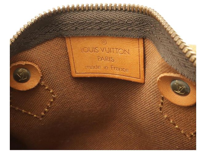 Borsa a mano mini Monogram Louis Vuitton Marrone - vista 8