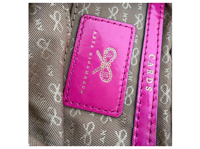 Borsa Zipped Camera Pouch in nylon rosa di Anya Hindmarch - vista 11