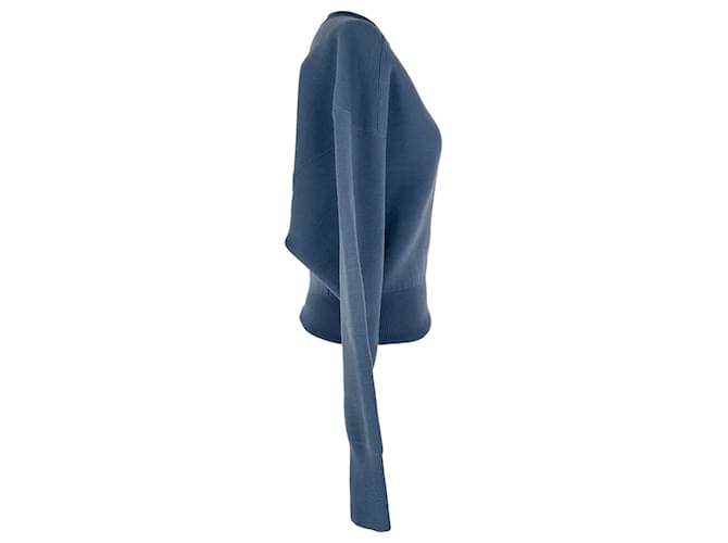 Pull en maille Acne Studios en bleu Polyester - vue 2