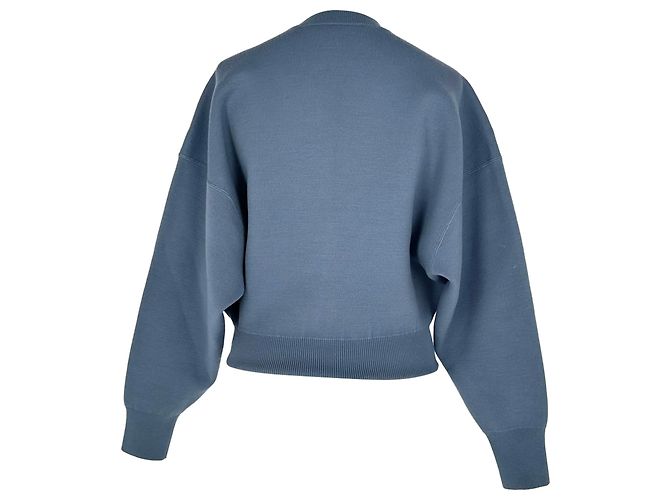 Pull en maille Acne Studios en bleu Polyester - vue 3