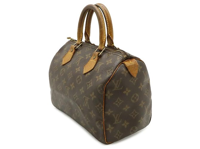 Borsa Louis Vuitton Speedy25 Monogram Marrone - vista 2