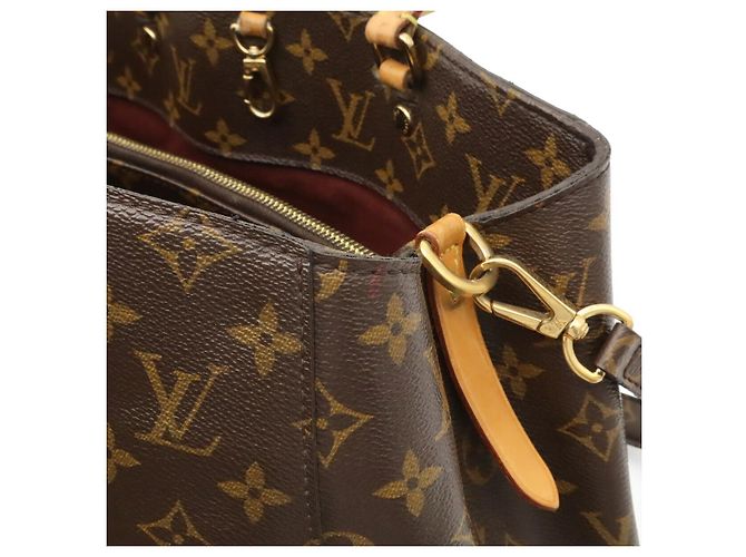 Louis Vuitton Montaigne Monogram Tote Bag Braun - Ansicht 6