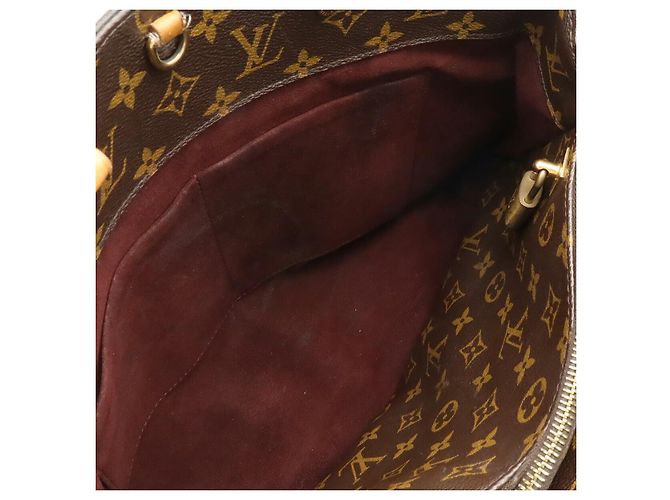 Louis Vuitton Montaigne Monogram Tote Bag Braun - Ansicht 7
