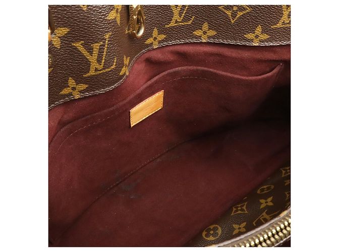 Louis Vuitton Montaigne Monogram Tote Bag Braun - Ansicht 8