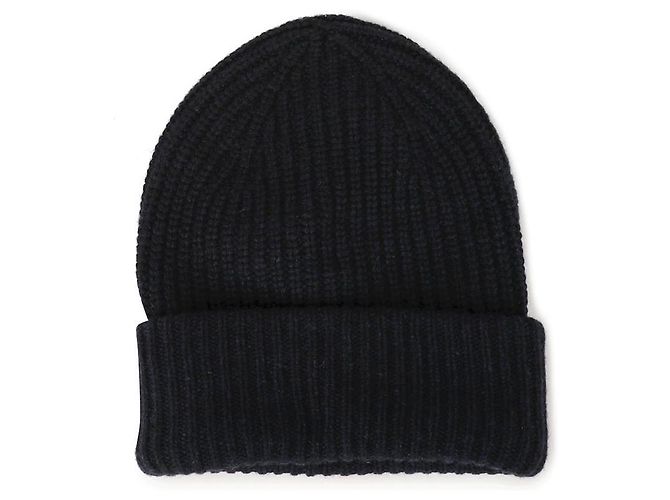 Bonnet Triomphe Céline Bleu Marine Cachemire - vue 4
