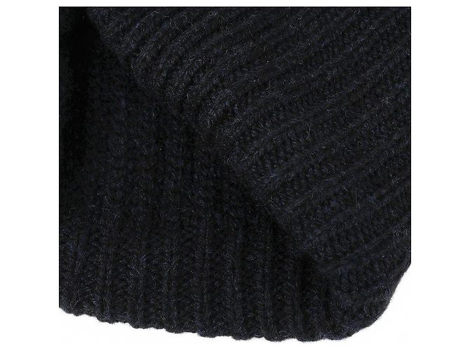 Bonnet Triomphe Céline Bleu Marine Cachemire - vue 6