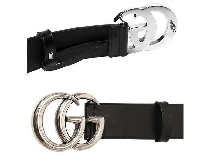 Gucci Gürtel mit GG-Schnalle - Ansicht 3