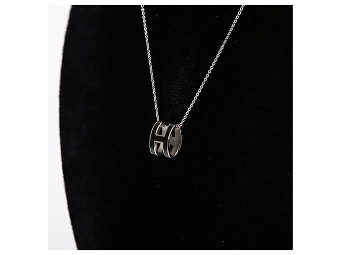 Hermès Collana con pendente Popashu Nero - vista 4