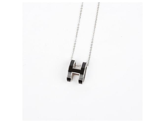 Hermès Collana con pendente Popashu Nero - vista 6