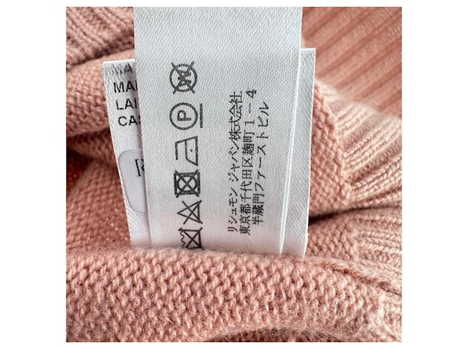 Chloé Strickpullover aus Pfirsich-Kaschmir Angeln - Ansicht 7
