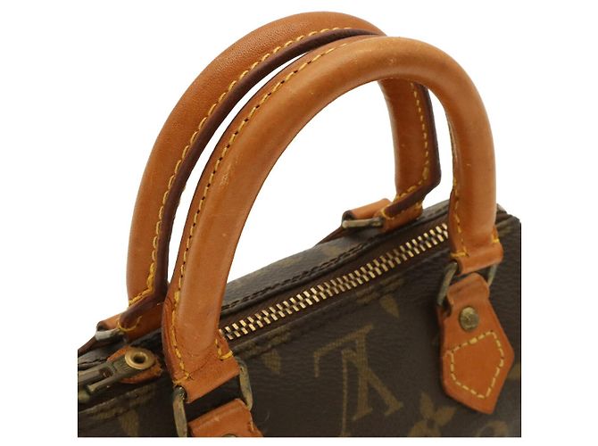 Louis Vuitton Monogram Mini-Handtasche Braun - Ansicht 4