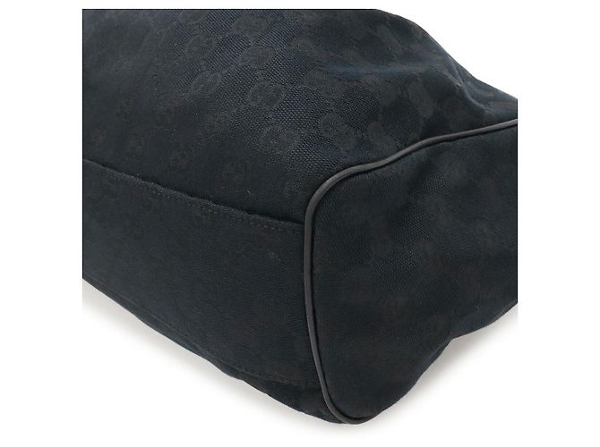 Borsa Tote Gucci Sukey GG Canvas Nero - vista 3