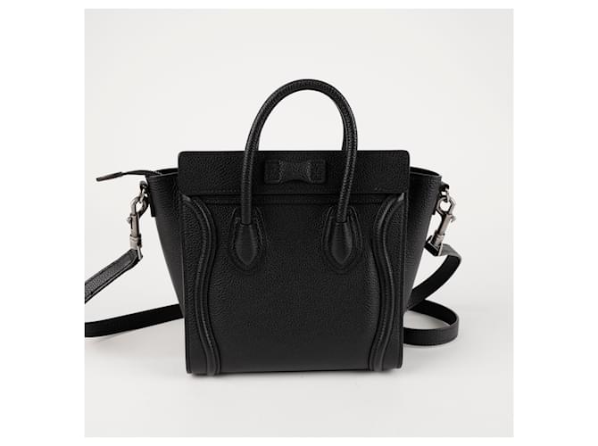 Céline Borsa a Spalla Nano Nera Nero - vista 5