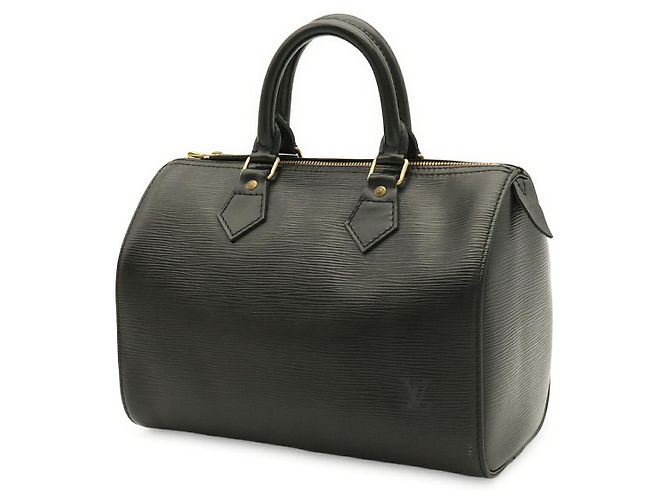 Speedy Louis Vuitton Epi Handbag Black - view 2