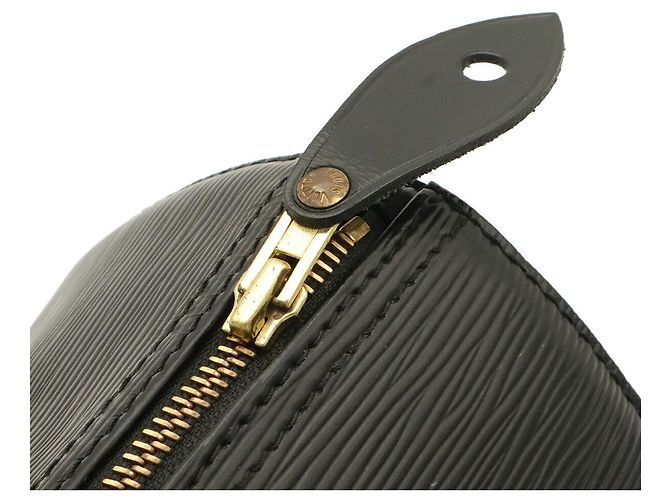 Speedy Louis Vuitton Epi Handbag Black - view 4