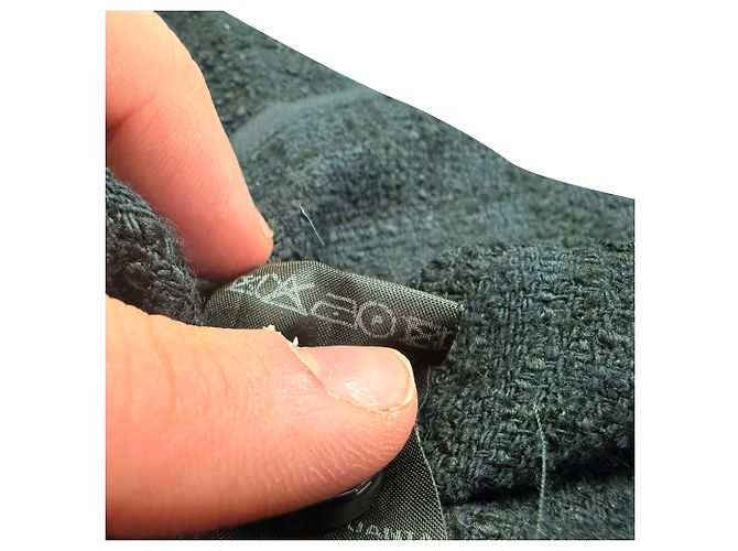 Blazer de tweed com botões Isabel Marant Etoile em algodão preto - vista 7