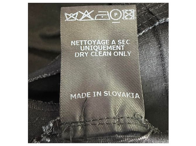 Mini abito Rimba Isabel Marant in lino nero - vista 7