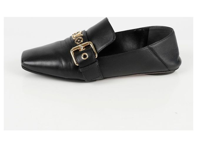 Louis Vuitton Mocassini piatti Baya Taglia Nero - vista 4