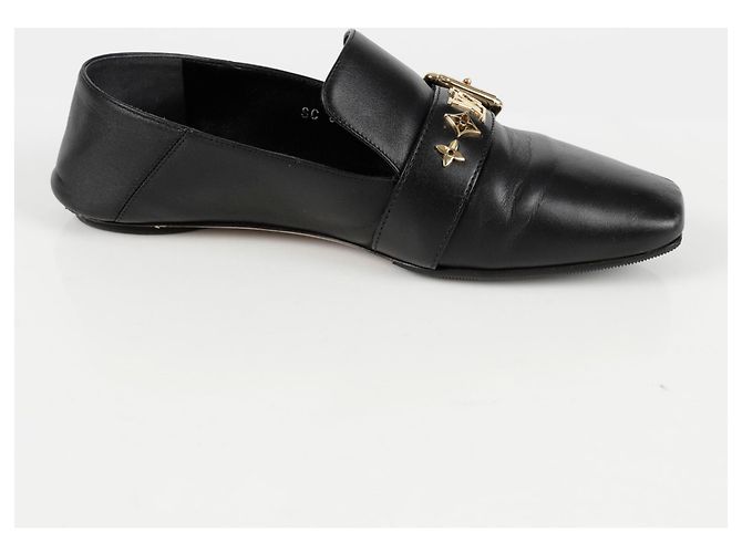 Louis Vuitton Mocassini piatti Baya Taglia Nero - vista 5