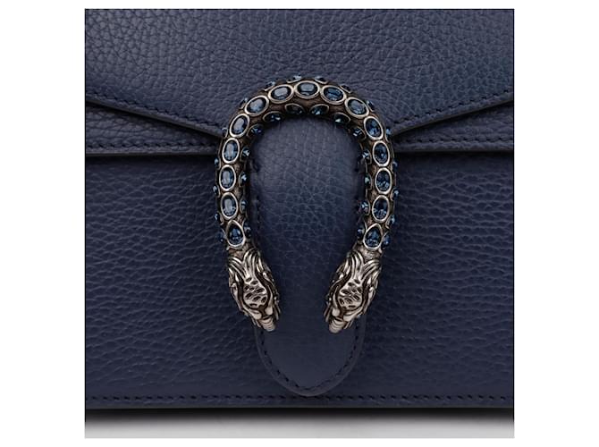 Gucci Mini borsa a tracolla Dionysus Blu - vista 2