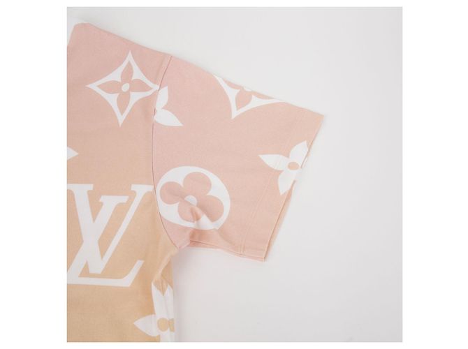 Louis Vuitton Kurzärmeliges T-Shirt mit Logo-Ketten-Dekoration Mehrfarben - Ansicht 5