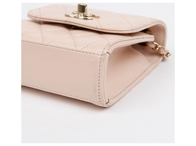 Trendy CC Chanel Borsa a tracolla mini Cc di tendenza Rosa - vista 7