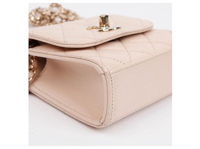 Trendy CC Chanel Borsa a tracolla mini Cc di tendenza Rosa - vista 8