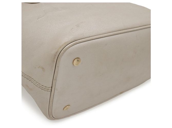 Bulgari Sac cabas en cuir Bvlgari Sotirio Argenté Métallisé - vue 3
