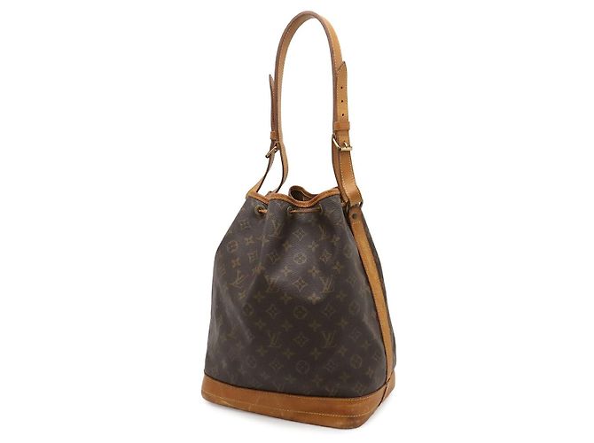 Borsa a Spalla Louis Vuitton Noe Monogram Marrone - vista 2