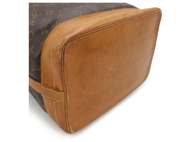 Borsa a Spalla Louis Vuitton Noe Monogram Marrone - vista 3