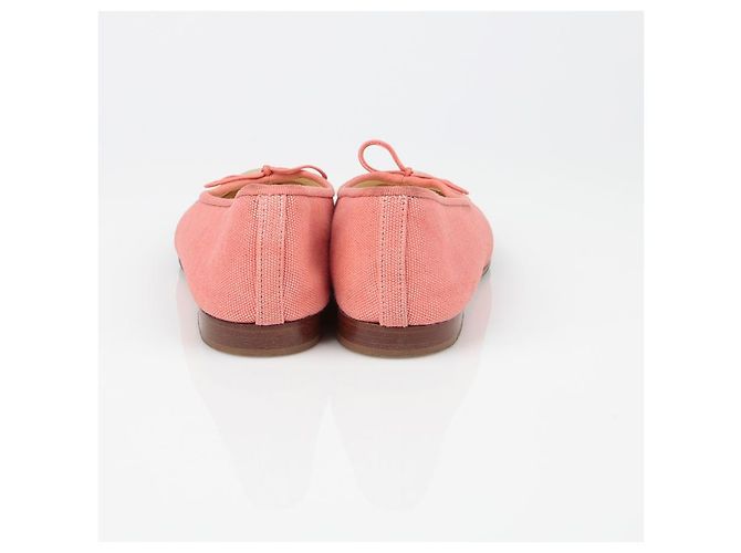 Chanel Bailarinas de dos tonos Talla Pink - view 5