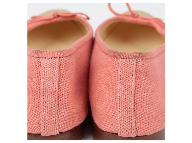 Chanel Bailarinas de dos tonos Talla Pink - view 6