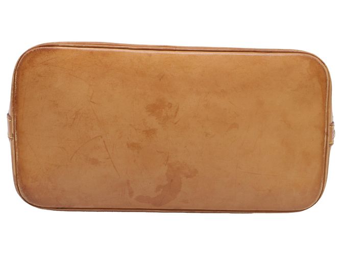 Borsa Louis Vuitton Monogram Alma PM in tela marrone Rosso - vista 5