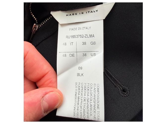 Blazer Rick Owens à revers châle et boutonnage simple en laine noire - vue 7