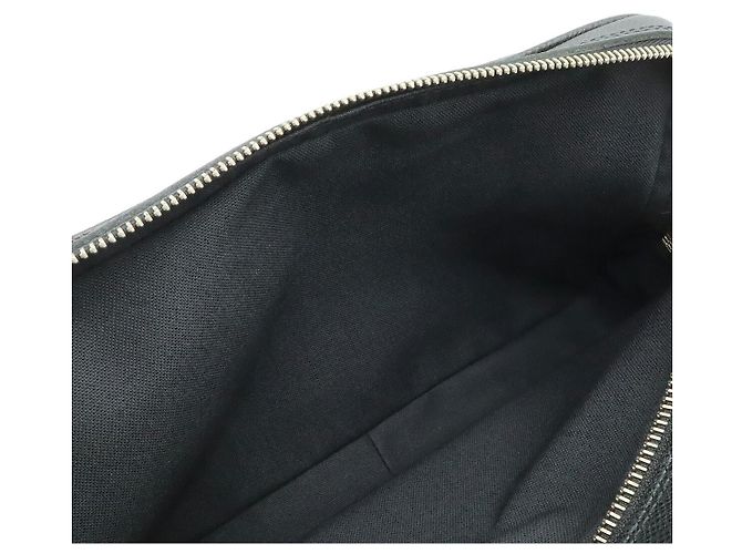 Clutch Louis Vuitton Taiga Nero - vista 7