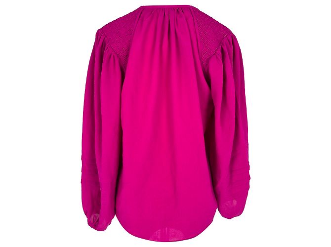 Lamaya Bluse Isabel Marant Etoile aus rosa Polyester Pink - Ansicht 2