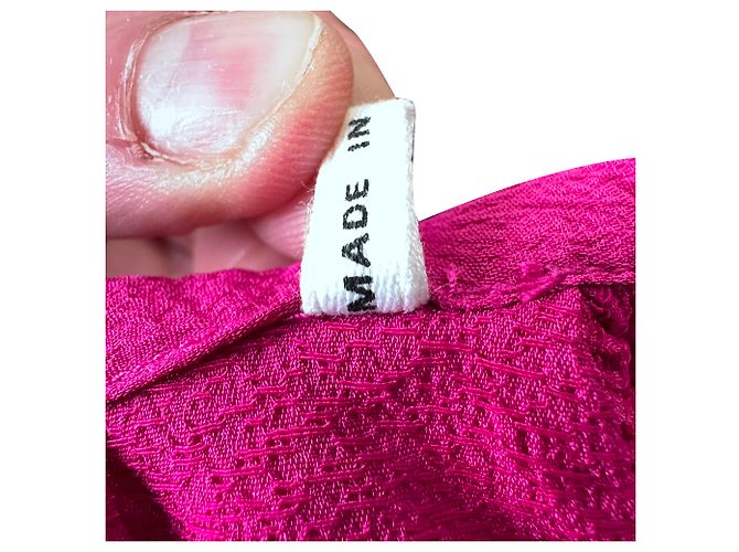 Lamaya Bluse Isabel Marant Etoile aus rosa Polyester Pink - Ansicht 8